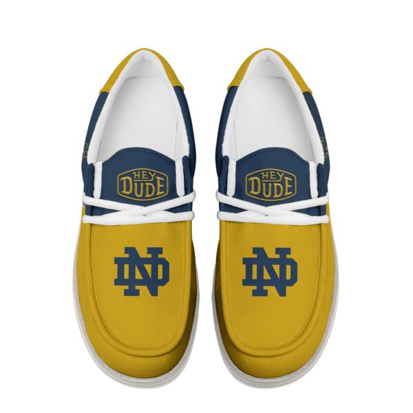 Tubopro Notre Dame Fighting Irish Personalized Hey Dude Shoes For Men And Women - Image 5