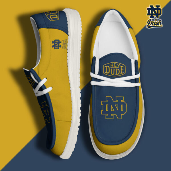 Tubopro Notre Dame Fighting Irish Personalized Hey Dude Shoes For Men And Women