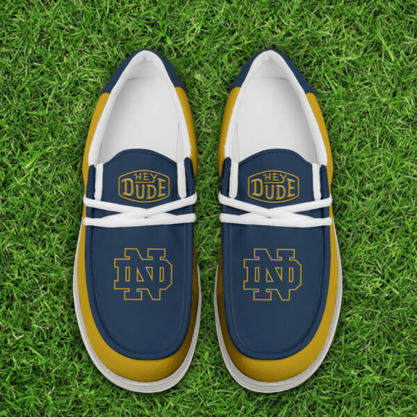 Tubopro Notre Dame Fighting Irish Personalized Hey Dude Shoes For Men And Women - Image 4