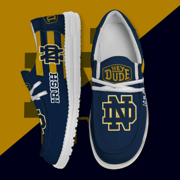 Tubopro Notre Dame Fighting Irish Personalized Hey Dude Shoes For Men And Women