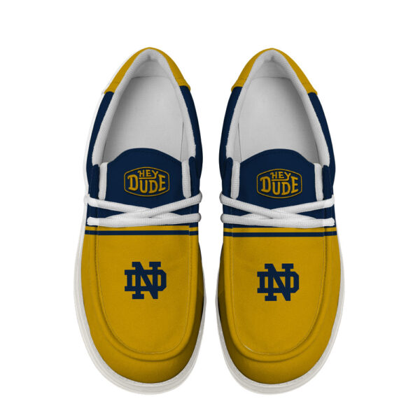 Tubopro Notre Dame Fighting Irish Personalized Hey Dude Shoes For Men And Women - Image 4