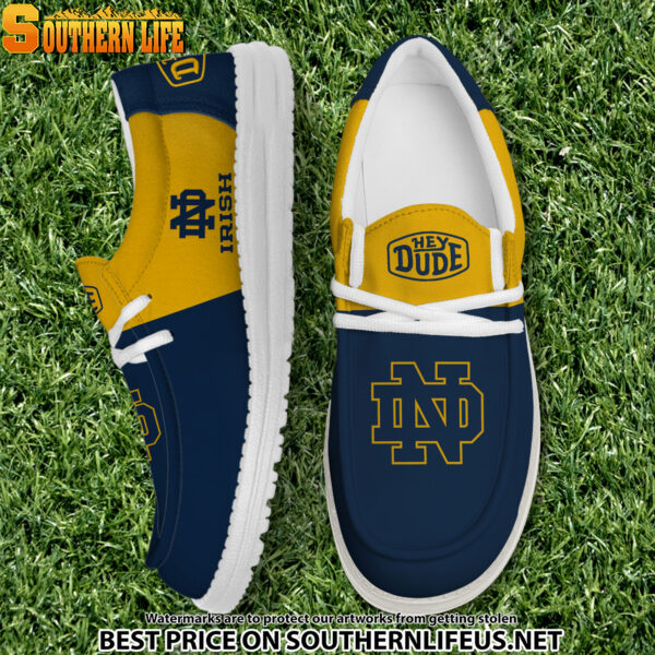 Tubopro Notre Dame Fighting Irish Personalized Hey Dude Shoes For Men And Women