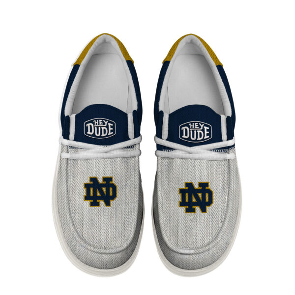 Tubopro Notre Dame Fighting Irish Personalized Hey Dude Shoes For Men And Women - Image 4