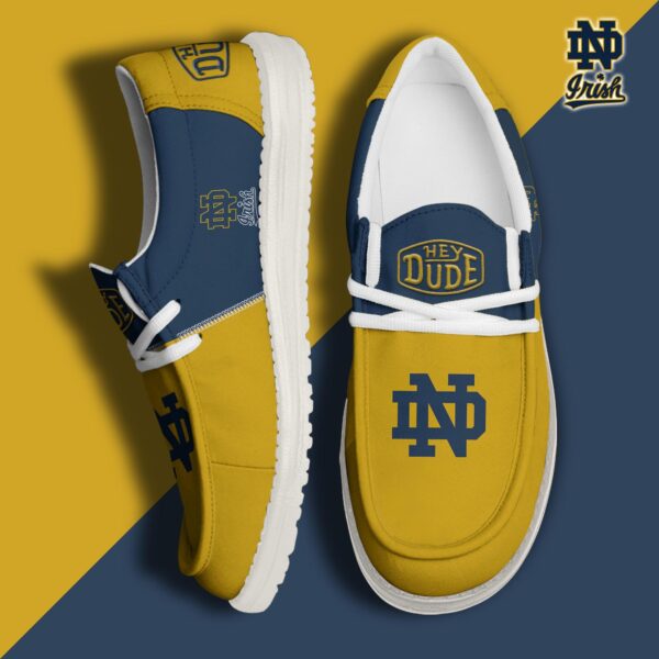 Tubopro Notre Dame Fighting Irish Personalized Hey Dude Shoes For Men And Women