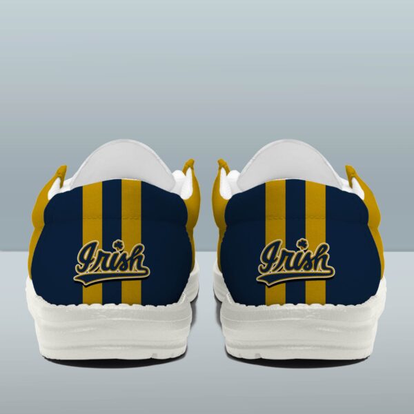Tubopro Notre Dame Fighting Irish Personalized Hey Dude Shoes For Men And Women - Image 4