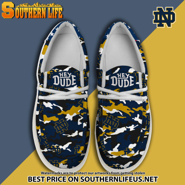 Tubopro Notre Dame Fighting Irish Personalized Hey Dude Shoes For Men And Women