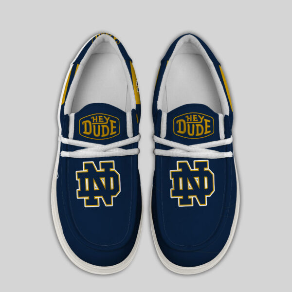 Tubopro Notre Dame Fighting Irish Personalized Hey Dude Shoes For Men And Women - Image 4