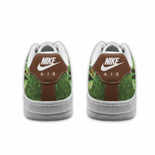 Tubopro Notre Dame Fighting Irish x Minecraft Air Low-Top Sneakers Shoes For Men And Women - Image 3