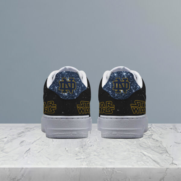 Tubopro Notre Dame Fighting Irish x Star Wars Night Air Low-Top Sneakers Shoes For Men And Women - Image 4