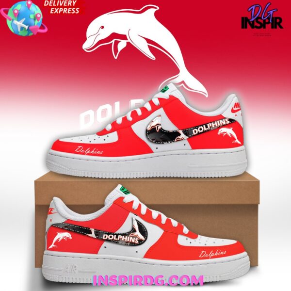 Tubopro NRL Dolphins Air Low-Top Sneakers Shoes For Men And Women