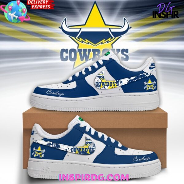 Tubopro NRL NQ Cowboys Air Low-Top Sneakers Shoes For Men And Women