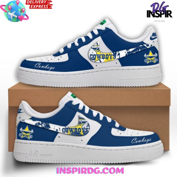 Tubopro NRL NQ Cowboys Air Low-Top Sneakers Shoes For Men And Women - Image 2