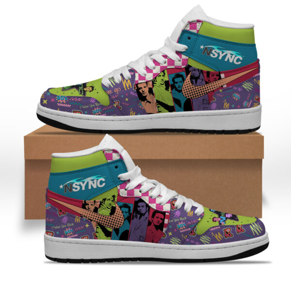 Tubopro NSYNC AJ1 High Sneakers Shoes For Men And Women - Image 2