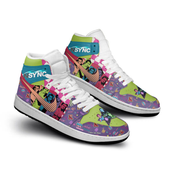 Tubopro NSYNC AJ1 High Sneakers Shoes For Men And Women - Image 3