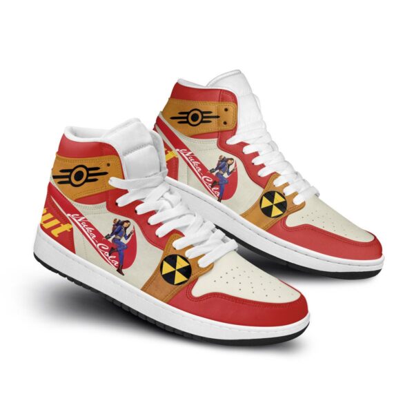 Tubopro Nuka Cola AJ1 High Sneakers Shoes For Men And Women - Image 2
