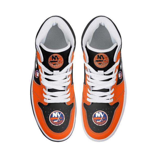Tubopro NY Islanders AJ1 High Sneakers Shoes For Men And Women - Image 3