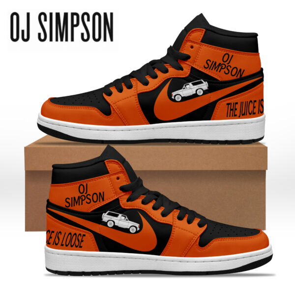 Tubopro O. J. Simpson AJ1 High Sneakers Shoes For Men And Women
