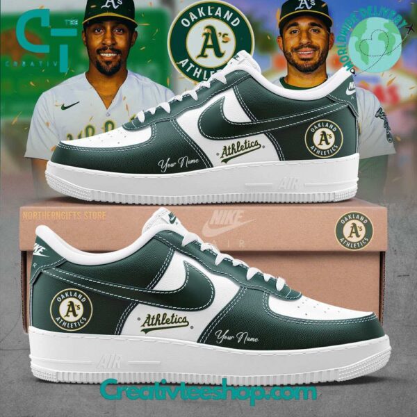 Tubopro Oakland Athletics Air Low-Top Sneakers Shoes For Men And Women