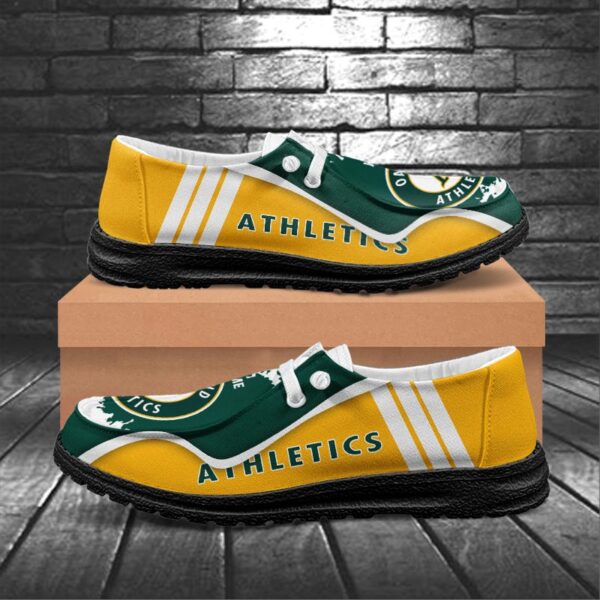 Tubopro Oakland Athletics Hey Dude Shoes For Men And Women - Image 6