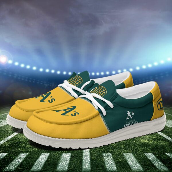 Tubopro Oakland Athletics Personalized Hey Dude Shoes For Men And Women - Image 4