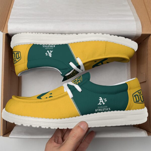 Tubopro Oakland Athletics Personalized Hey Dude Shoes For Men And Women - Image 3