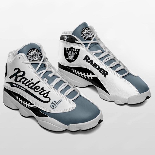 Tubopro Oakland Raiders AJ13 Sneakers Shoes For Men And Women