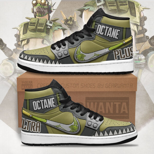 Tubopro Octane Apex AJ1 High Sneakers Shoes For Men And Women - Image 2