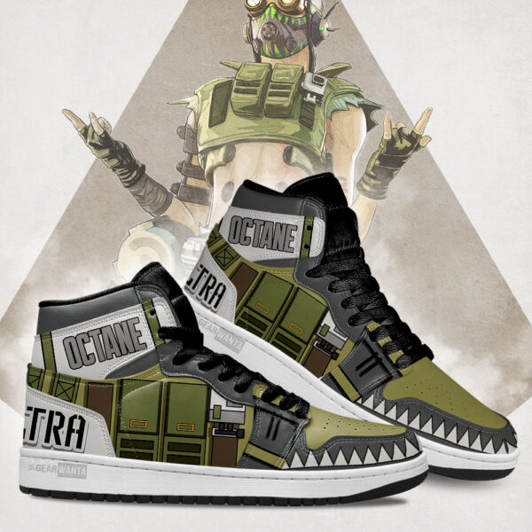 Tubopro Octane Apex AJ1 High Sneakers Shoes For Men And Women - Image 4