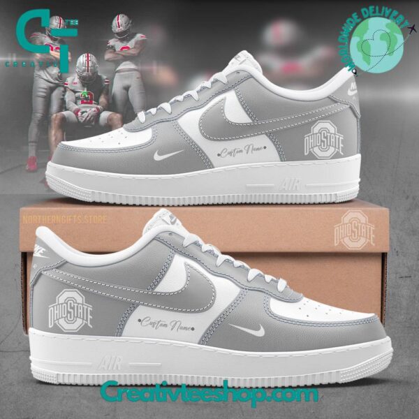 Tubopro Ohio State Buckeyes Air Low-Top Sneakers Shoes For Men And Women