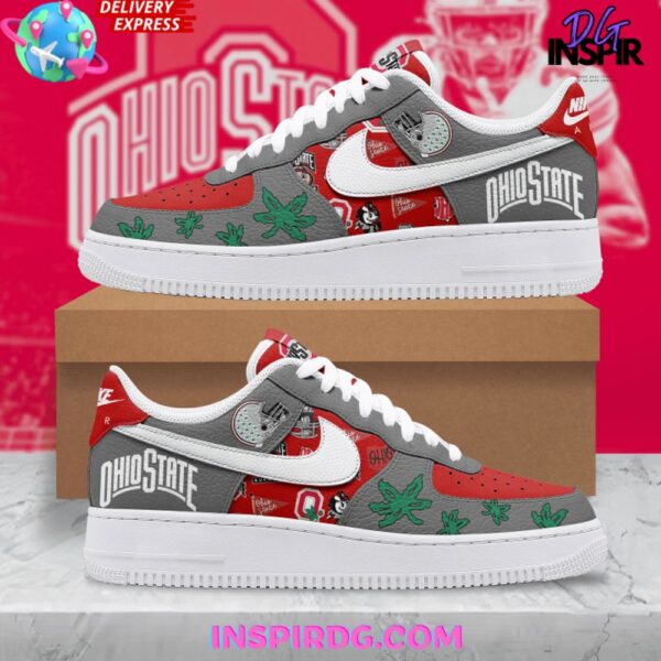 Tubopro Ohio State Buckeyes Air Low-Top Sneakers Shoes For Men And Women
