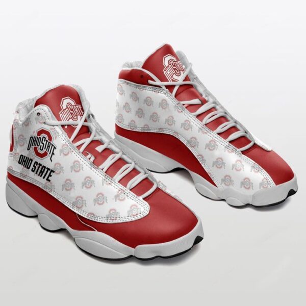 Tubopro Ohio State Buckeyes AJ13 Sneakers Shoes For Men And Women
