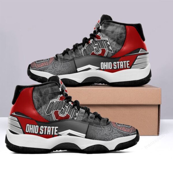 Tubopro Ohio State Buckeyes AJ13 Sneakers Shoes For Men And Women