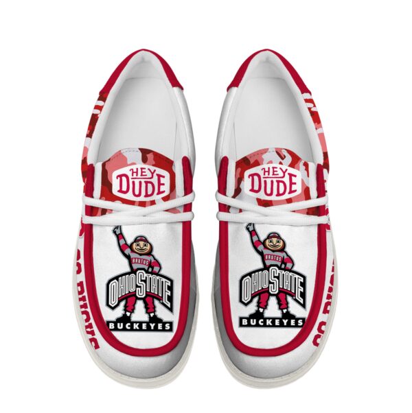 Tubopro Ohio State Buckeyes Personalized Hey Dude Shoes For Men And Women - Image 2