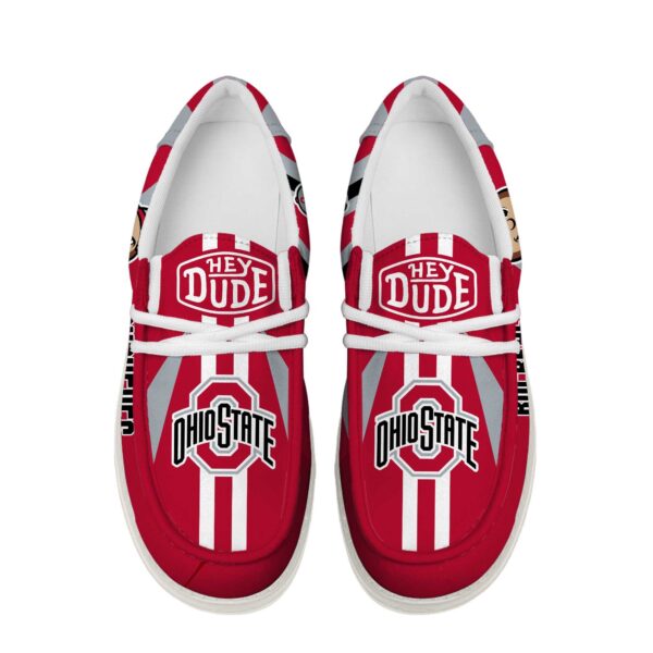 Tubopro Ohio State Buckeyes Personalized Hey Dude Shoes For Men And Women - Image 6