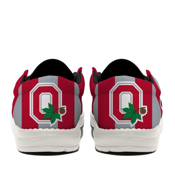 Tubopro Ohio State Buckeyes Personalized Hey Dude Shoes For Men And Women - Image 5