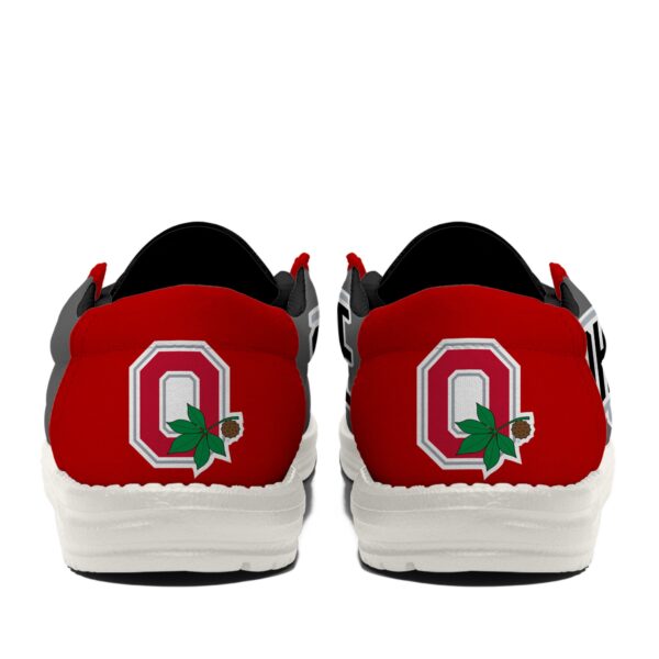 Tubopro Ohio State Buckeyes Personalized Hey Dude Shoes For Men And Women - Image 4