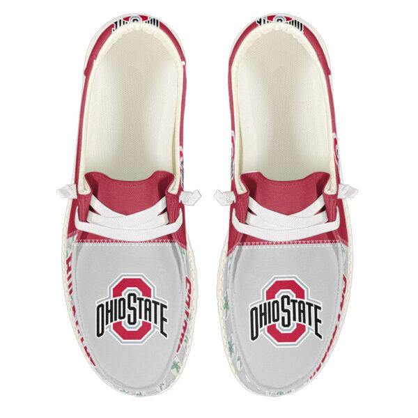 Tubopro Ohio State Buckeyes Hey Dude Shoes For Men And Women - Image 3