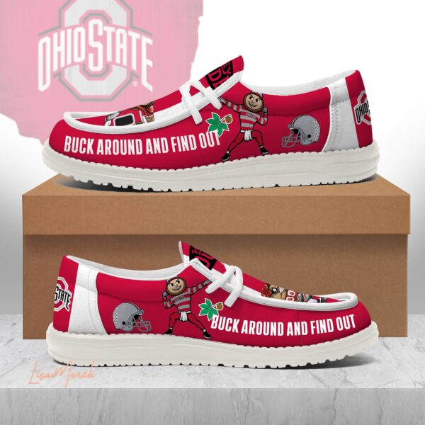 Tubopro Ohio State Buckeyes Hey Dude Shoes For Men And Women