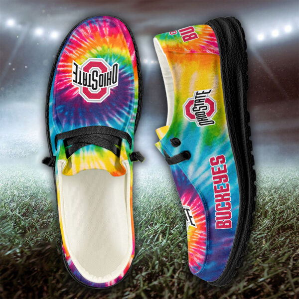 Tubopro Ohio State Buckeyes Hey Dude Shoes For Men And Women - Image 5