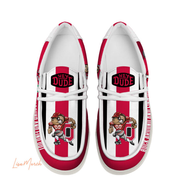 Tubopro Ohio State Buckeyes Hey Dude Shoes For Men And Women - Image 4