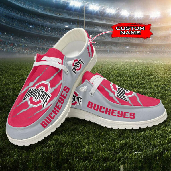 Tubopro Ohio State Buckeyes Hey Dude Shoes For Men And Women