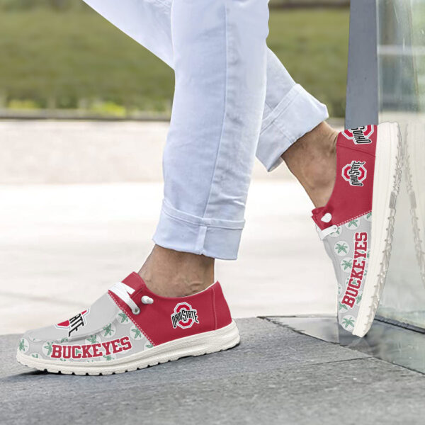 Tubopro Ohio State Buckeyes Hey Dude Shoes For Men And Women - Image 5