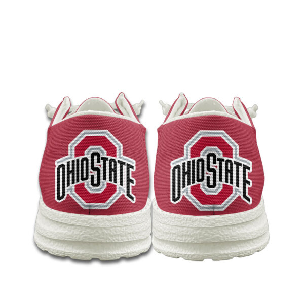 Tubopro Ohio State Buckeyes Hey Dude Shoes For Men And Women - Image 7
