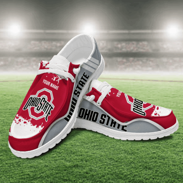 Tubopro Ohio State Buckeyes Hey Dude Shoes For Men And Women