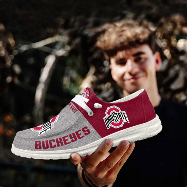 Tubopro Ohio State Buckeyes Hey Dude Shoes For Men And Women