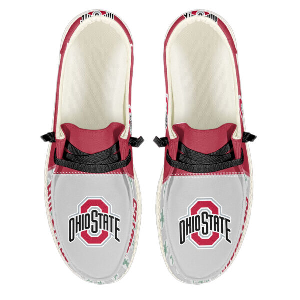 Tubopro Ohio State Buckeyes Hey Dude Shoes For Men And Women - Image 4