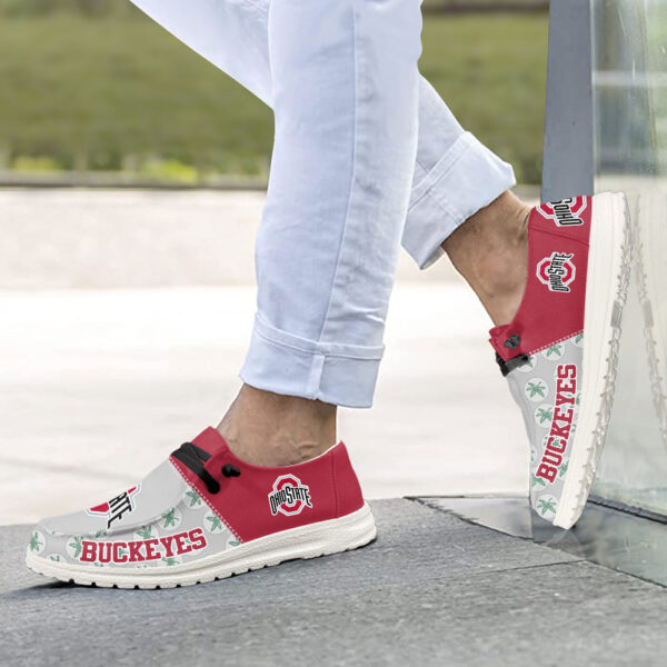Tubopro Ohio State Buckeyes Hey Dude Shoes For Men And Women - Image 6