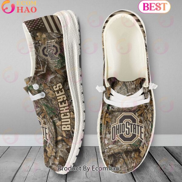 Tubopro Ohio State Buckeyes Personalized Hey Dude Shoes For Men And Women - Image 5