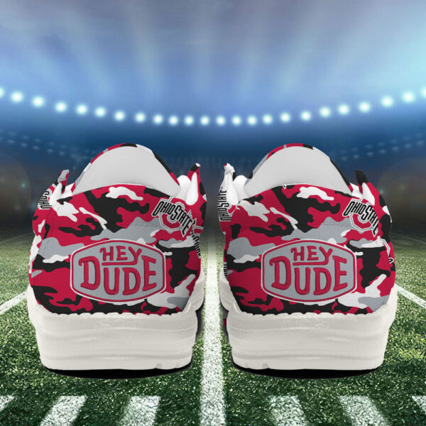 Tubopro Ohio State Buckeyes Personalized Hey Dude Shoes For Men And Women - Image 4
