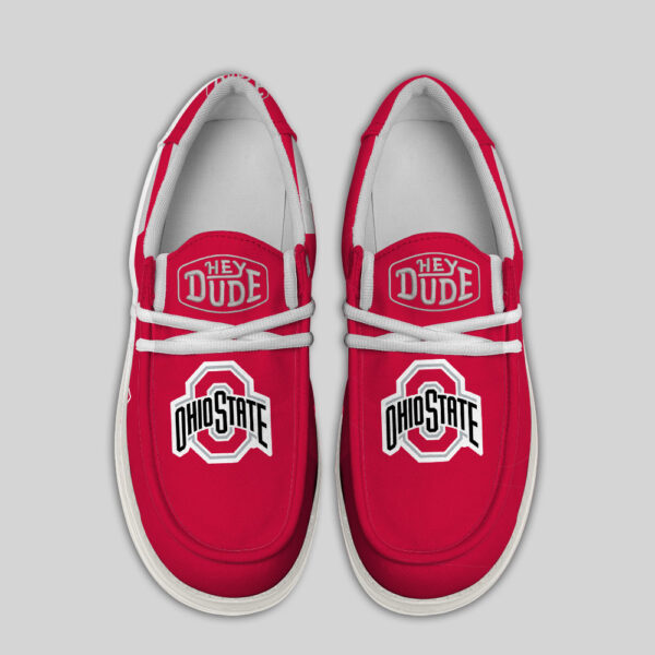 Tubopro Ohio State Buckeyes Personalized Hey Dude Shoes For Men And Women - Image 4